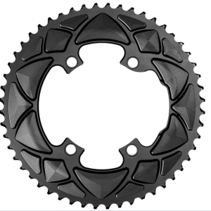 Prednji verižnik absoluteBLACK okrogli SHIMANO R9100/R8000 53T